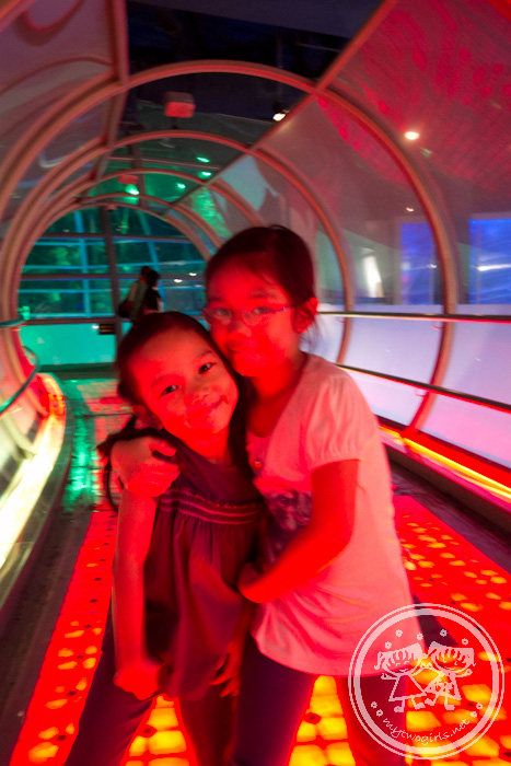 Girls at Singapore Science Centre